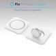 FixPremium - MagSafe Duo for iPhone & Apple Watch, white