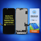 Display Soft OLED for iPhone 14, Touch Screen with Frame, FixPremium