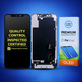Display Hard OLED for iPhone 14, Touch Screen with Frame, FixPremium