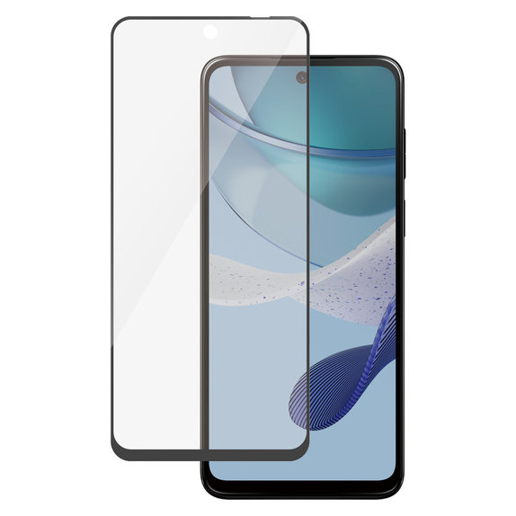 Tempered Glass UWF for Motorola Moto G13/G23/G53 5G, Black, PanzerGlass