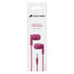 Music Hero - Stereo Earphones Tune, Jack 3.5mm, pink
