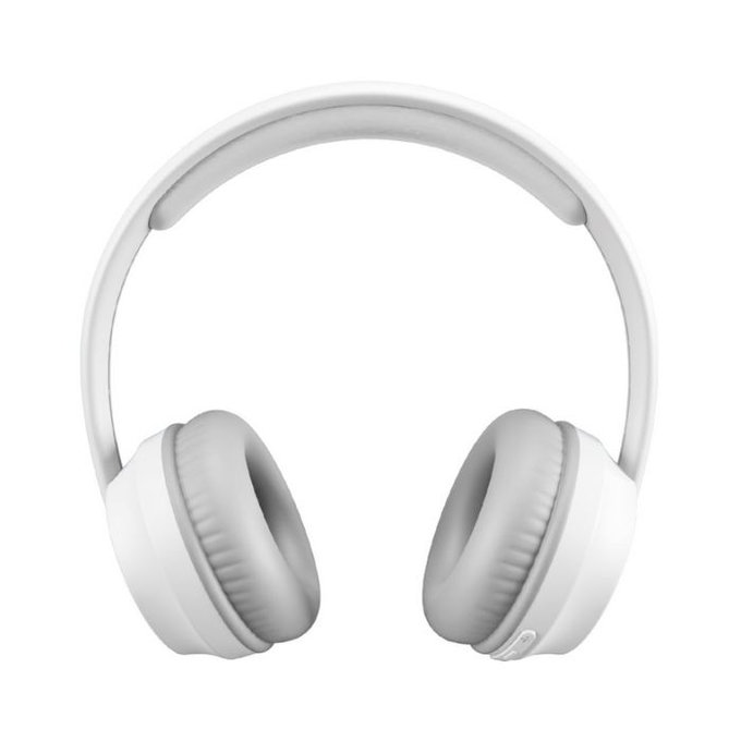 Music Hero - Stereo Wireless Earphones Skidup with Microphone, white