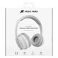 Music Hero - Stereo Wireless Earphones Skidup with Microphone, white