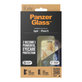 Tempered Glass UWF Eyecare with Applicator for iPhone 15, Black, PanzerGlass