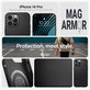 Spigen - Case Mag Armor with MagSafe for iPhone 14 Pro, matte black