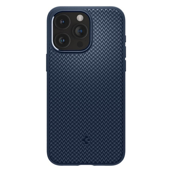 Spigen - Case Mag Armor with MagSafe for iPhone 15 Pro Max, navy blue