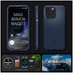 Spigen - Case Mag Armor with MagSafe for iPhone 15 Pro Max, navy blue