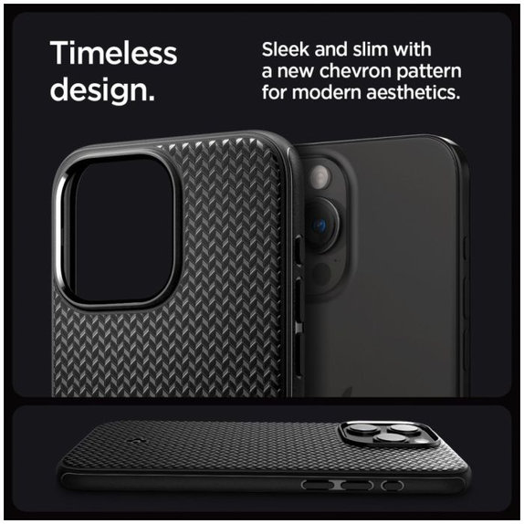 Spigen - Case Mag Armor with MagSafe for iPhone 15 Pro, matte black