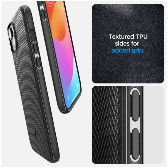 Spigen - Case Mag Armor with MagSafe for iPhone 15, matte black