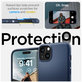 Spigen - Case Mag Armor with MagSafe for iPhone 15, navy blue