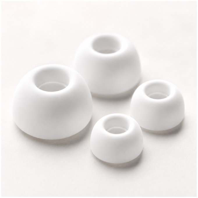 FixPremium - AirPods Pro Tips - Set 2pcs (L, S), white