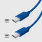 SBS - Cable USB-C/USB-C, 60W, PD, 1.5m, blue