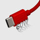 SBS - Cable USB-C/USB-C, 60W, PD, 1.5m, red