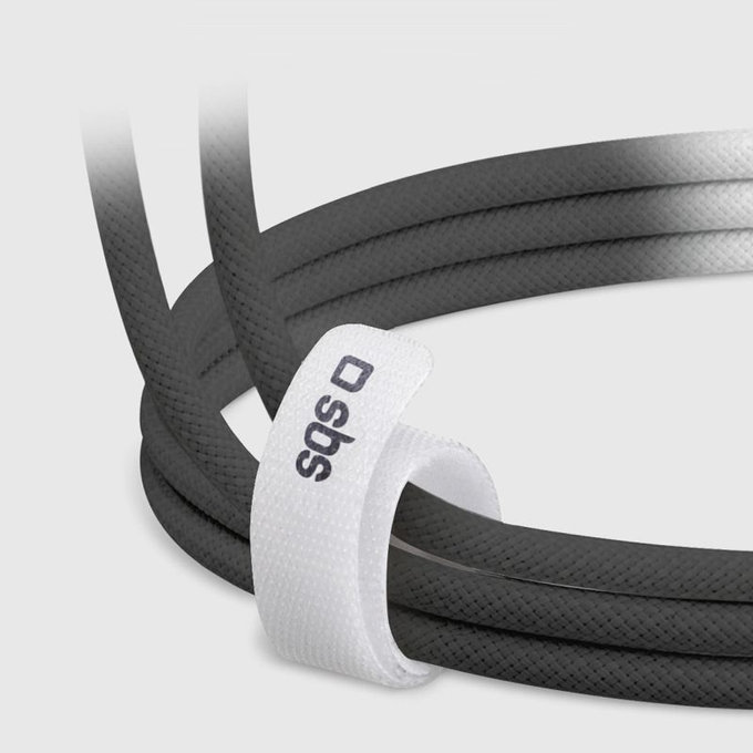 SBS - Cable USB-C/USB-C, 60W, PD, 1.5m, black