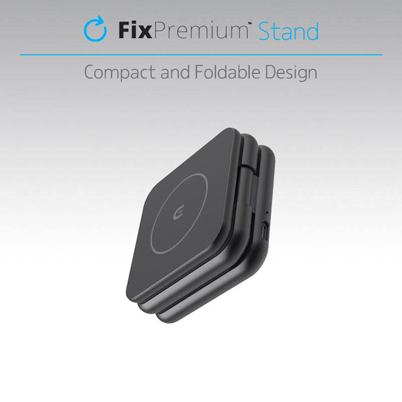 FixPremium - Foldable Stand with MagSafe, black