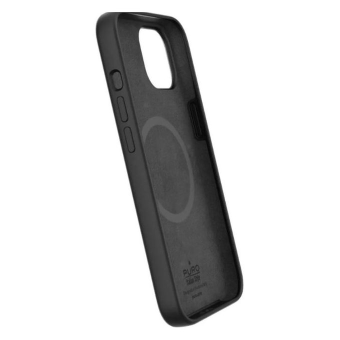 PURO - Case ICON MAG with MagSafe for iPhone 14 Pro, black