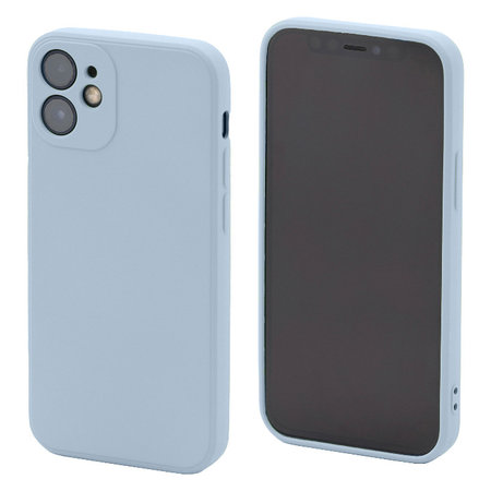 FixPremium Silicone Case for iPhone 12 mini, light blue