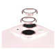 Camera Lens Protector Hoops for iPhone 15/15 Plus, Pink, PanzerGlass