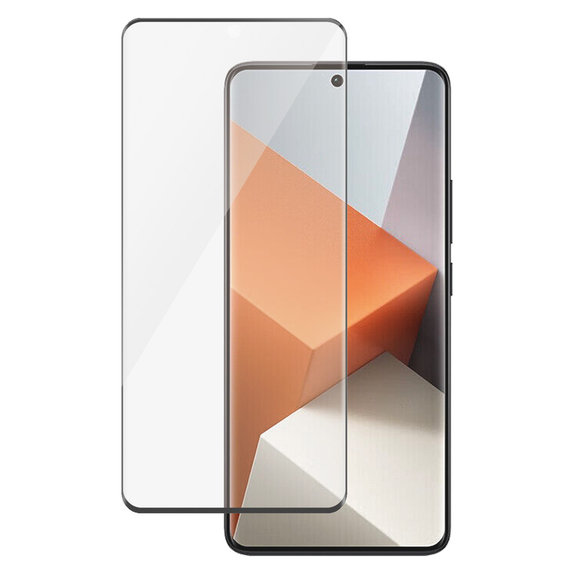 Tempered Glass UWF for Xiaomi Redmi Note 13 Pro+, Black, PanzerGlass