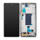Xiaomi 11T, 11T Pro - LCD Display + Touch Screen + Frame (Moonlight White) TFT