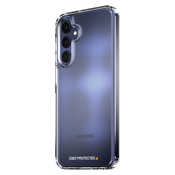 Case HardCase D3O for Samsung Galaxy A25 5G, Transparent, PanzerGlass