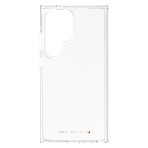 Case HardCase D3O for Samsung Galaxy S24 Ultra, Transparent, PanzerGlass