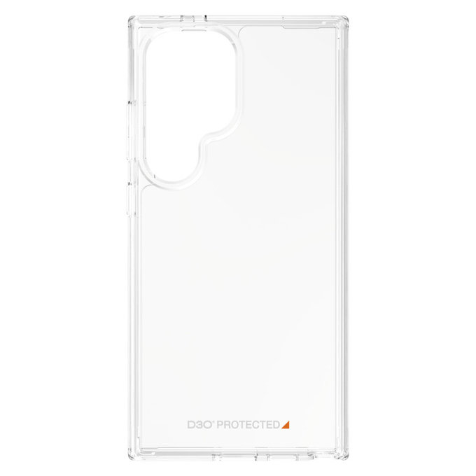 Case HardCase D3O for Samsung Galaxy S24 Ultra, Transparent, PanzerGlass