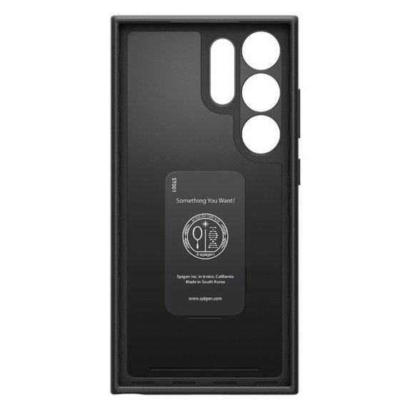 Spigen - Case Thin Fit for Samsung Galaxy S24 Ultra, black