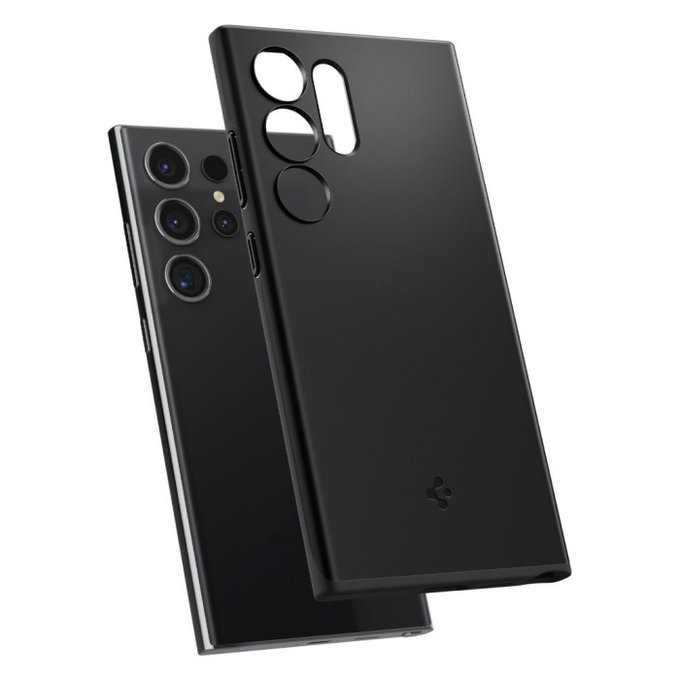 Spigen - Case Thin Fit for Samsung Galaxy S24 Ultra, black