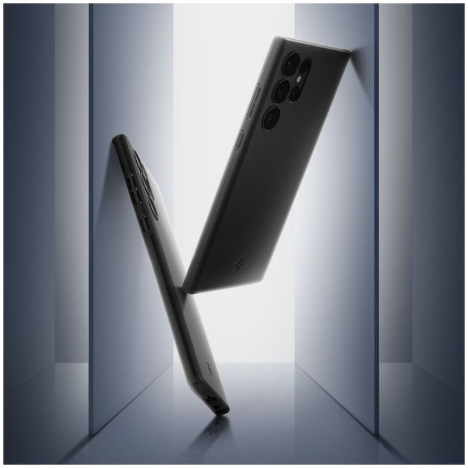 Spigen - Case Thin Fit for Samsung Galaxy S24 Ultra, black