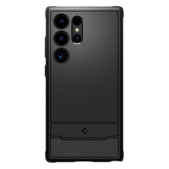 Spigen - Case Rugged Armor for Samsung Galaxy S24 Ultra, Matte Black