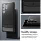 Spigen - Case Rugged Armor for Samsung Galaxy S24 Ultra, Matte Black