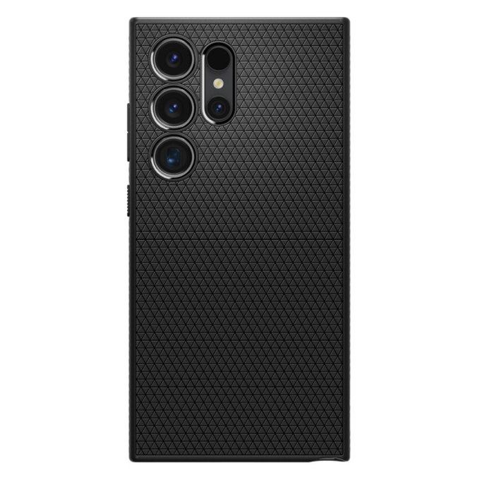 Spigen - Case Liquid Air for Samsung Galaxy S24 Ultra, Matte Black
