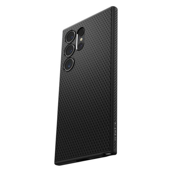 Spigen - Case Liquid Air for Samsung Galaxy S24 Ultra, Matte Black
