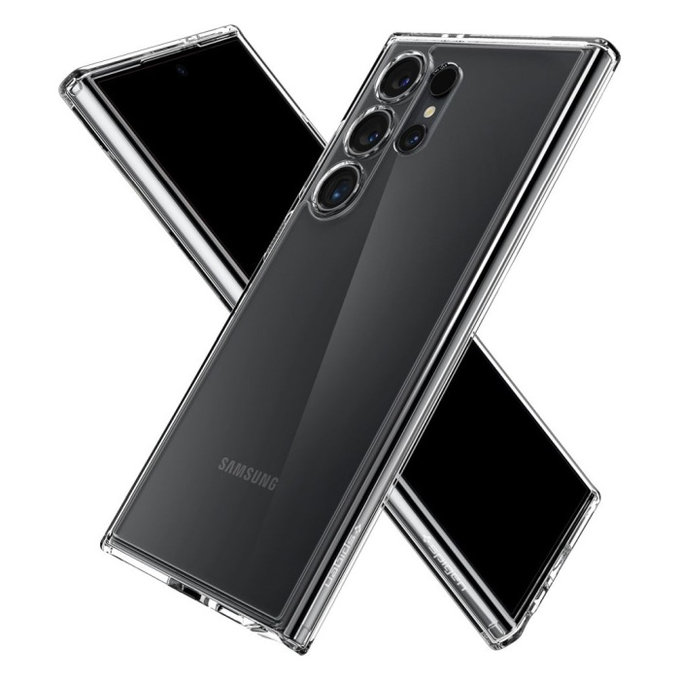 Spigen - Case Ultra Hybrid for Samsung Galaxy S24 Ultra, transparent