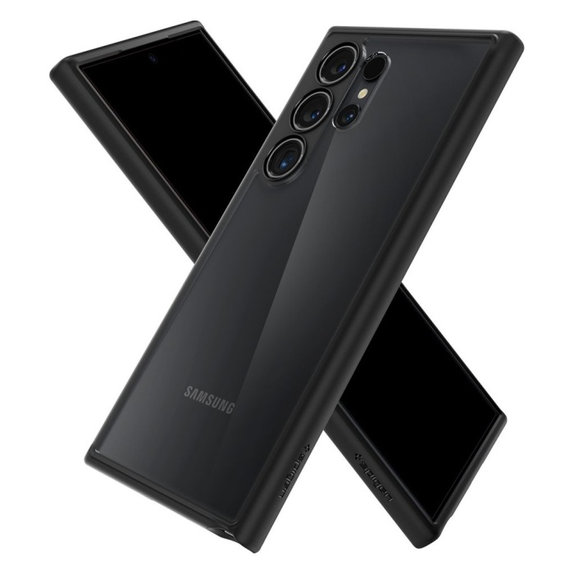 Spigen - Case Ultra Hybrid for Samsung Galaxy S24 Ultra, Matte Black