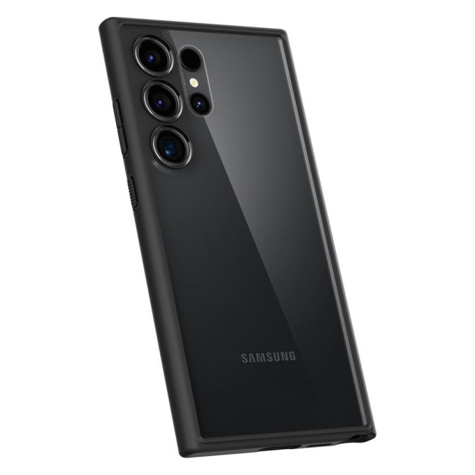 Spigen - Case Ultra Hybrid for Samsung Galaxy S24 Ultra, Matte Black