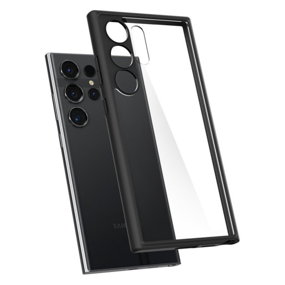 Spigen - Case Ultra Hybrid for Samsung Galaxy S24 Ultra, Matte Black