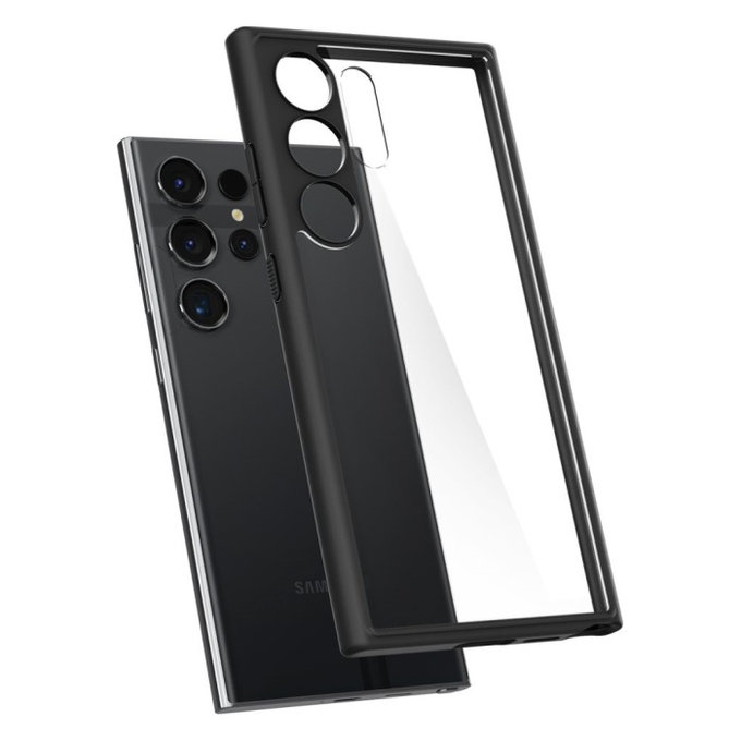 Spigen - Case Ultra Hybrid for Samsung Galaxy S24 Ultra, Matte Black