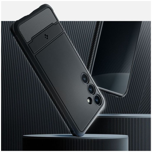 Spigen - Case Rugged Armor for Samsung Galaxy S24+, Matte Black