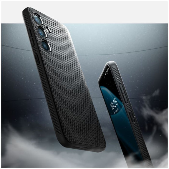 Spigen - Case Liquid Air for Samsung Galaxy S24+, Matte Black
