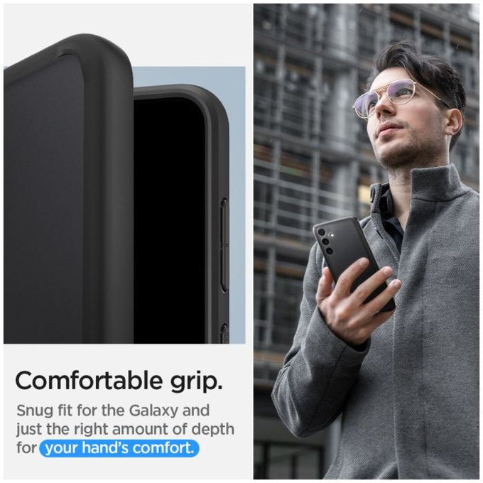 Spigen - Case Ultra Hybrid for Samsung Galaxy S24+, Frost Black