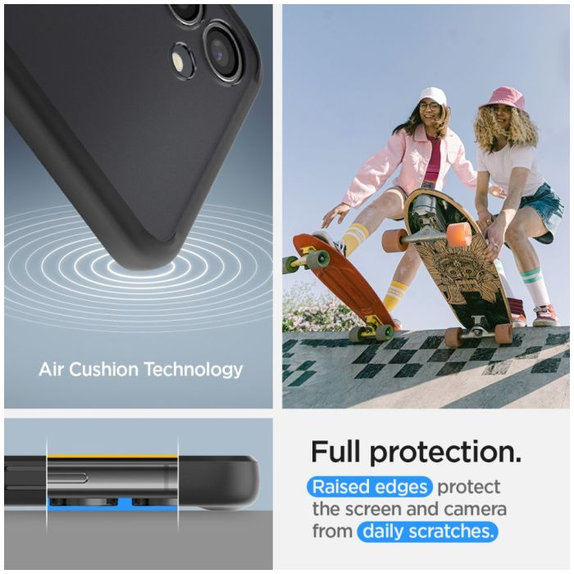 Spigen - Case Ultra Hybrid for Samsung Galaxy S24+, Frost Black