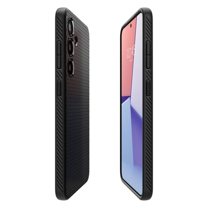 Spigen - Case Liquid Air for Samsung Galaxy S24, Matte Black
