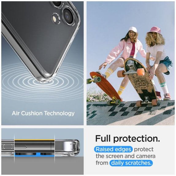 Spigen - Case Ultra Hybrid for Samsung Galaxy S24, transparent