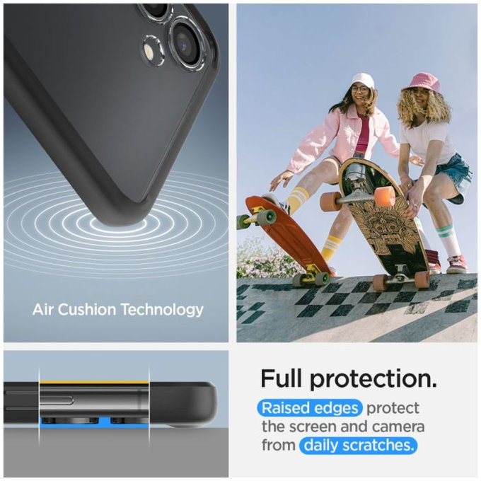 Spigen - Case Ultra Hybrid for Samsung Galaxy S24, Matte Black