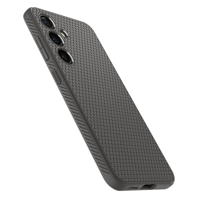 Spigen - Case Liquid Air for Samsung Galaxy S24, Granite Gray
