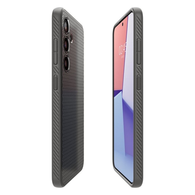 Spigen - Case Liquid Air for Samsung Galaxy S24, Granite Gray