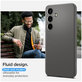 Spigen - Case Liquid Air for Samsung Galaxy S24, Granite Gray