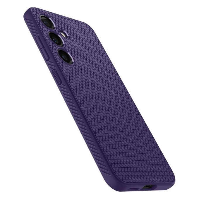 Spigen - Case Liquid Air for Samsung Galaxy S24, Deep Purple